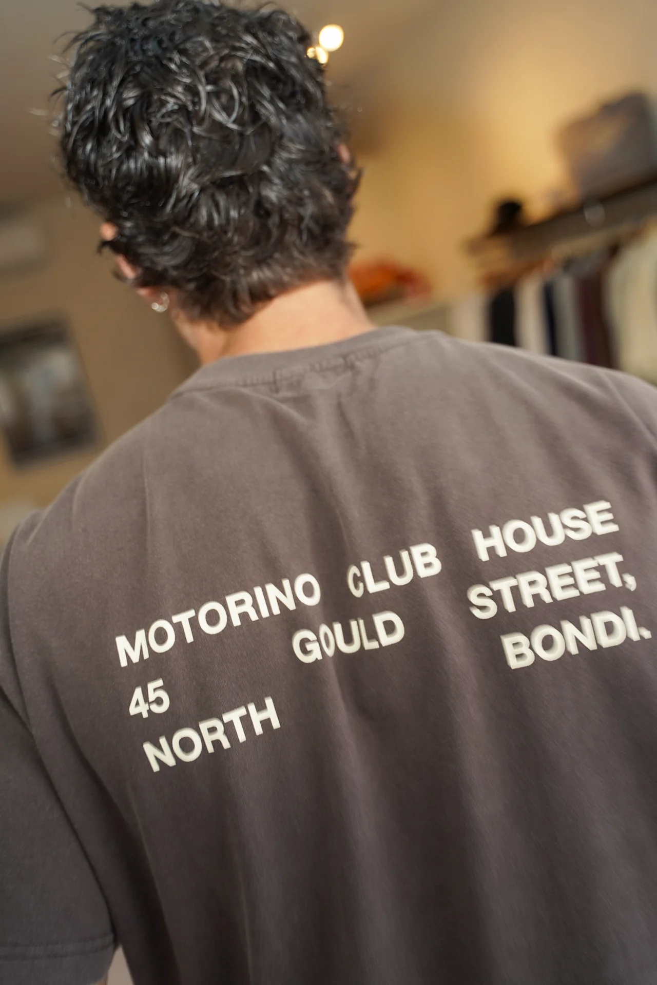 Address Tee - Washed Brown - Image 9
