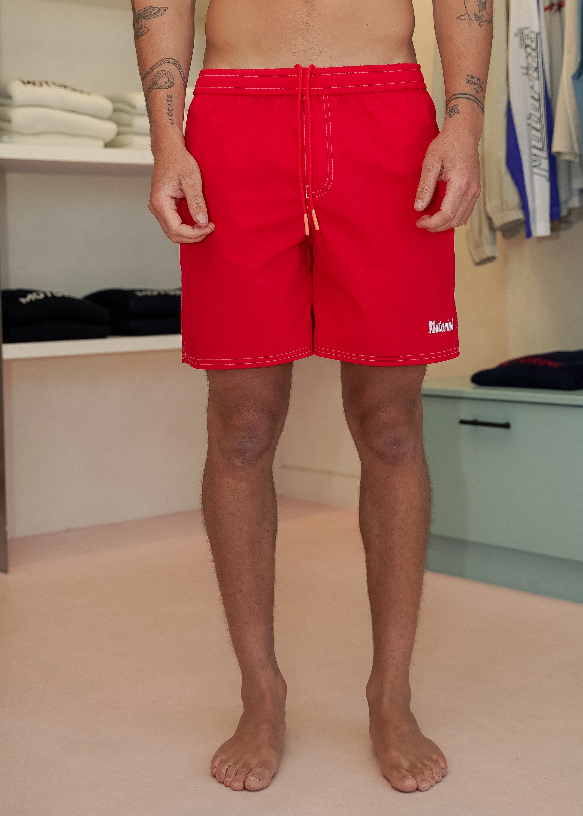 Signature Boardshorts - Sunset Red - Image 10
