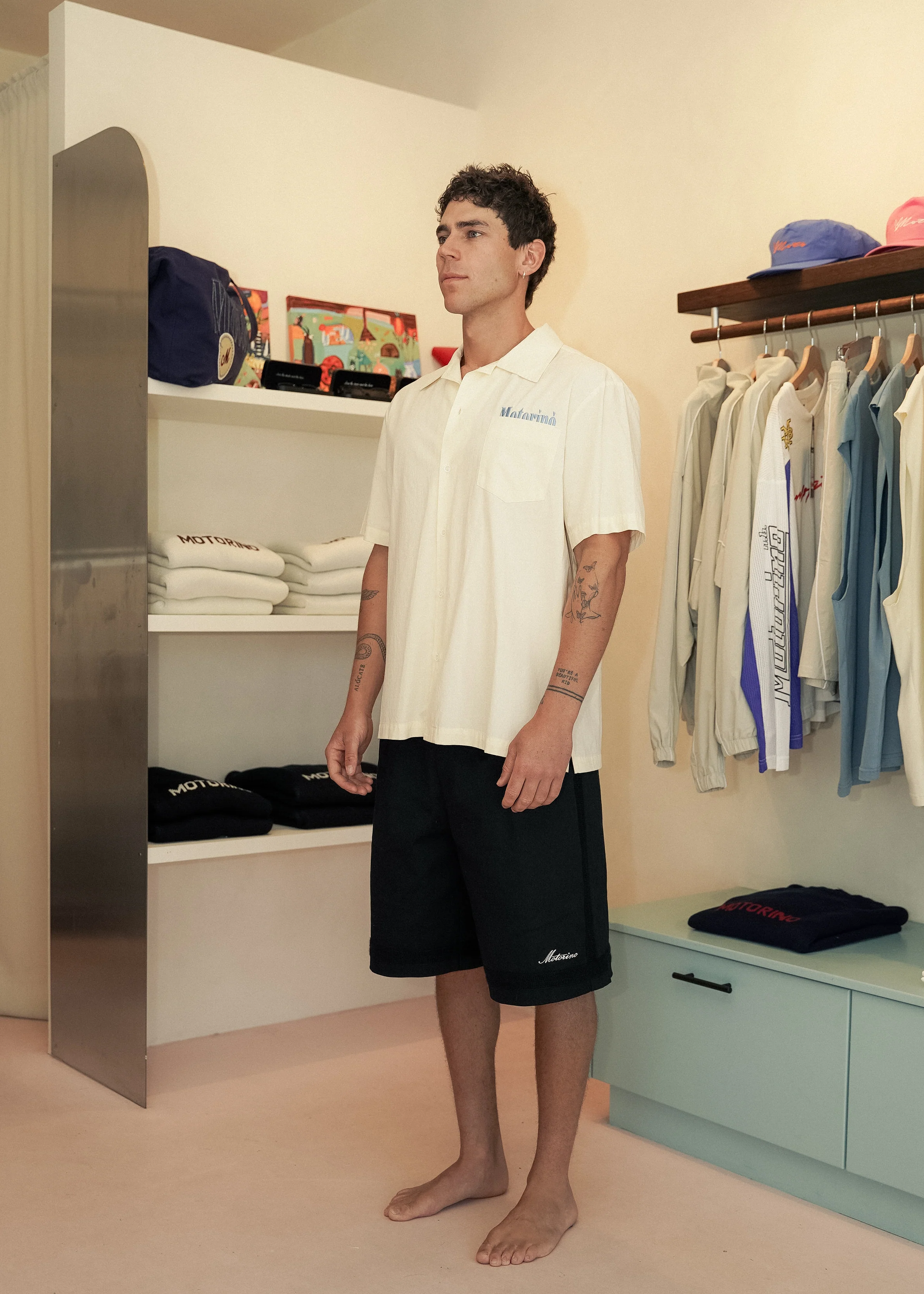 Signature Shirt - Off White - Image 3