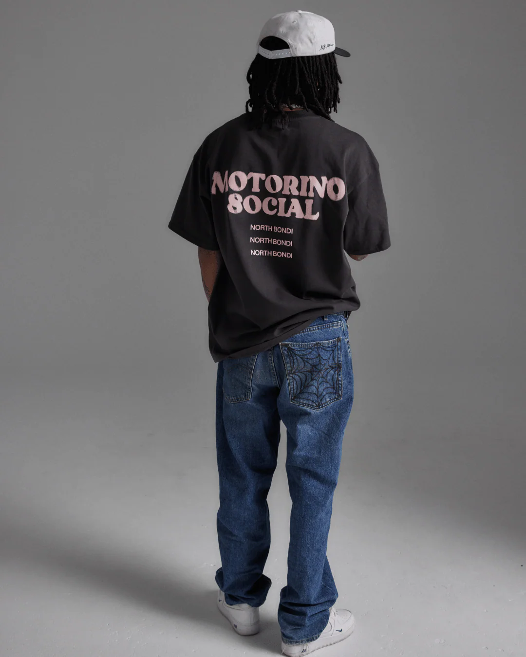 Social Tee - Faded Black - Image 3