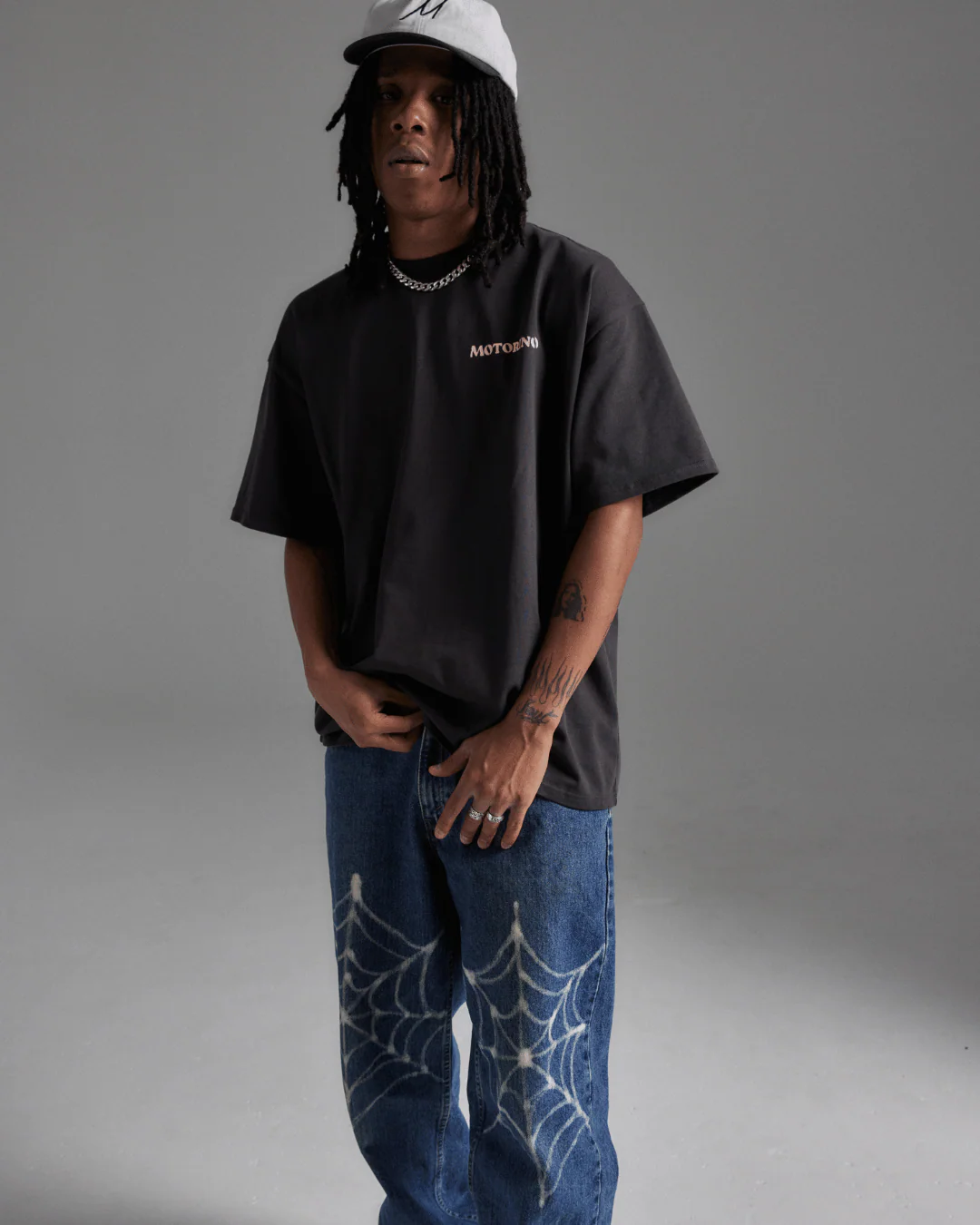 Social Tee - Faded Black - Image 5
