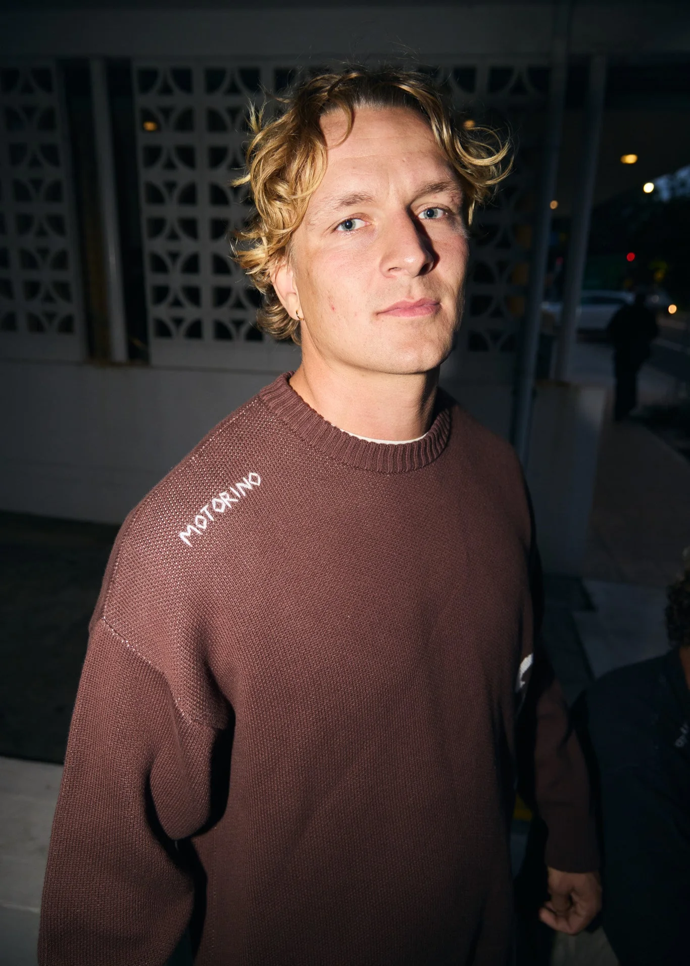 Stitched Knit - Choc Brown - Image 8
