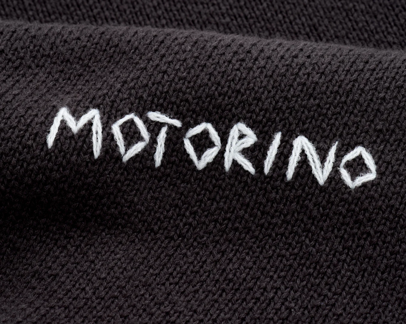 Stitched Knit - Off Black - Image 7