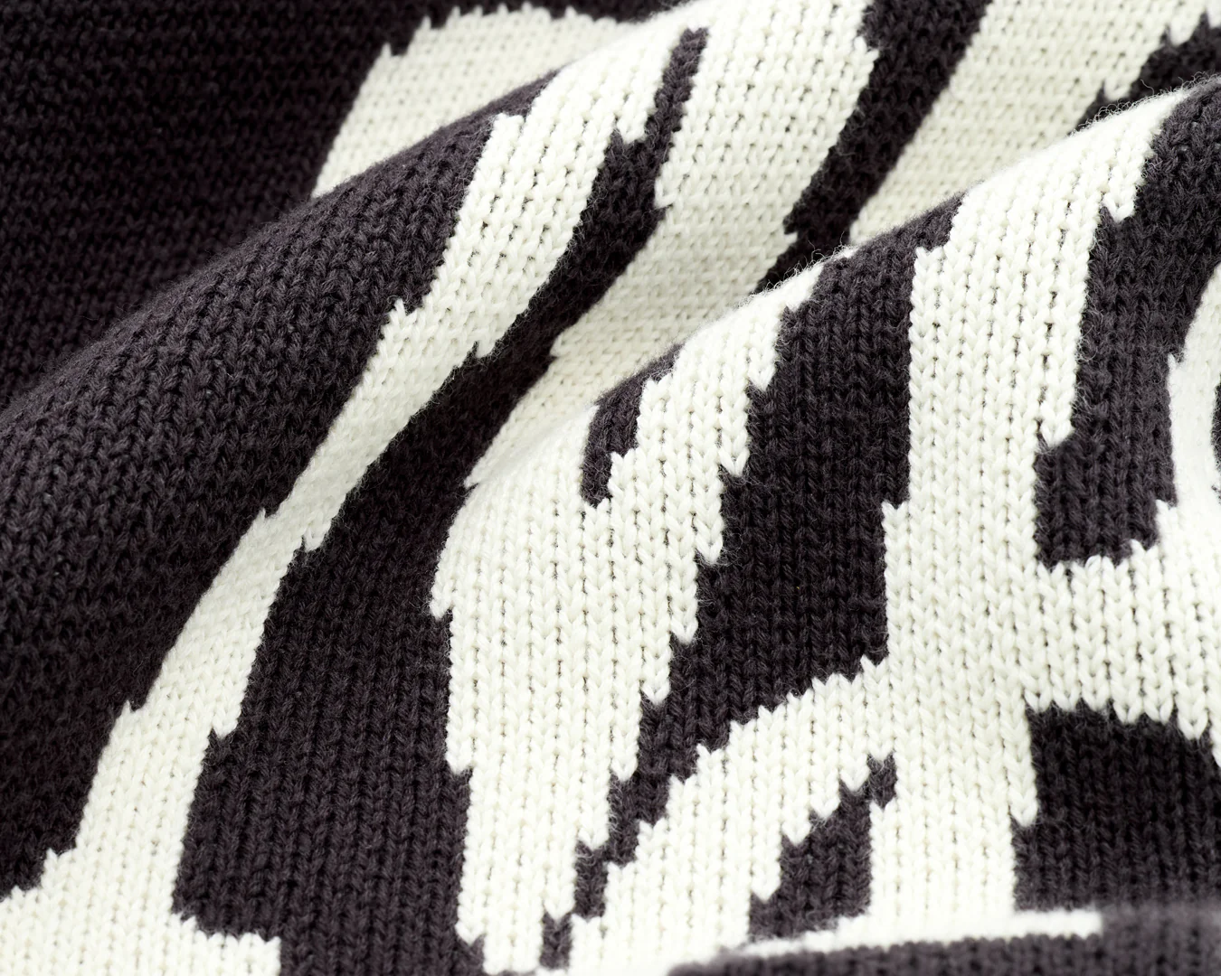 Stitched Knit - Off Black - Image 8