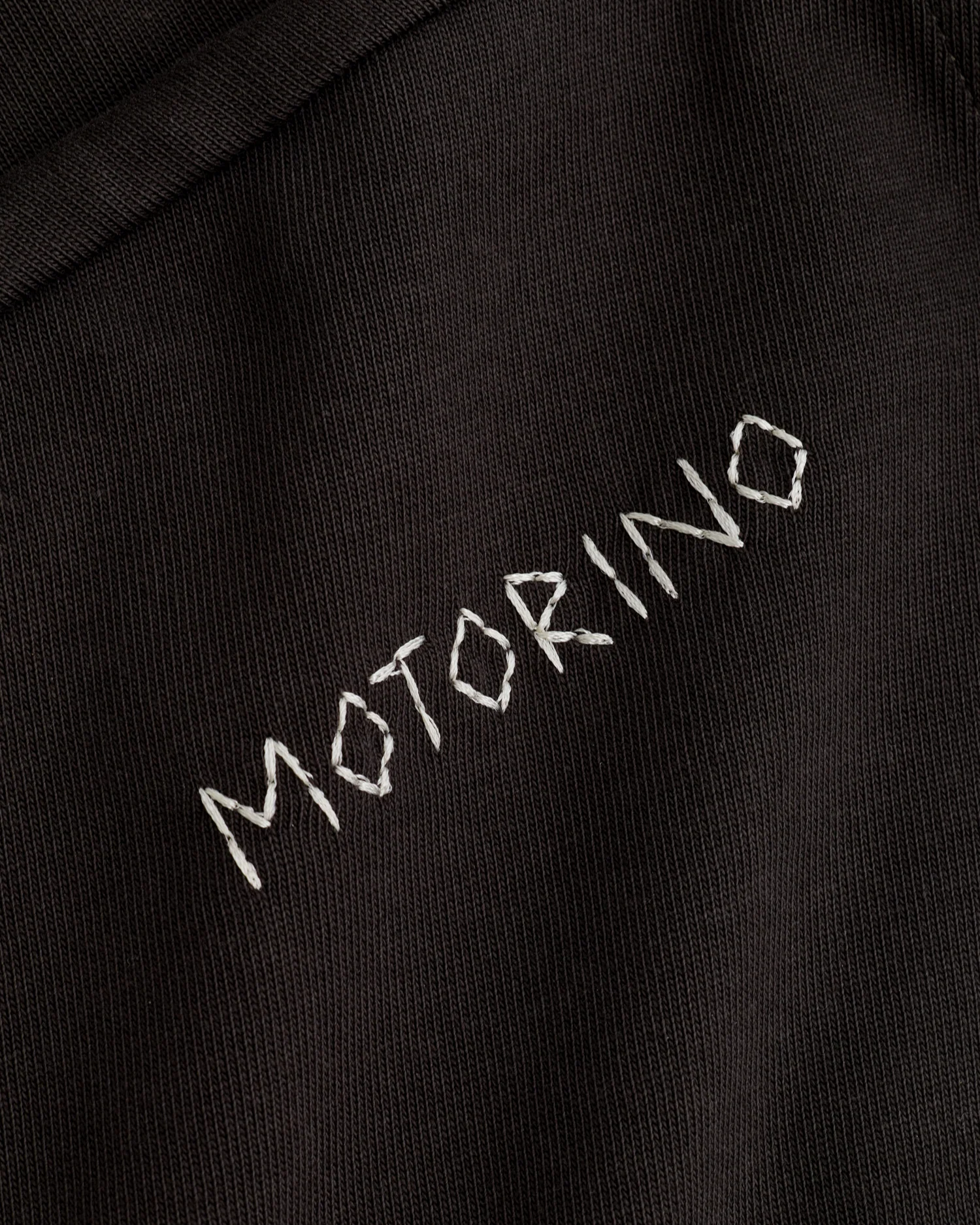 Stitched Tee - Faded Black - Image 3