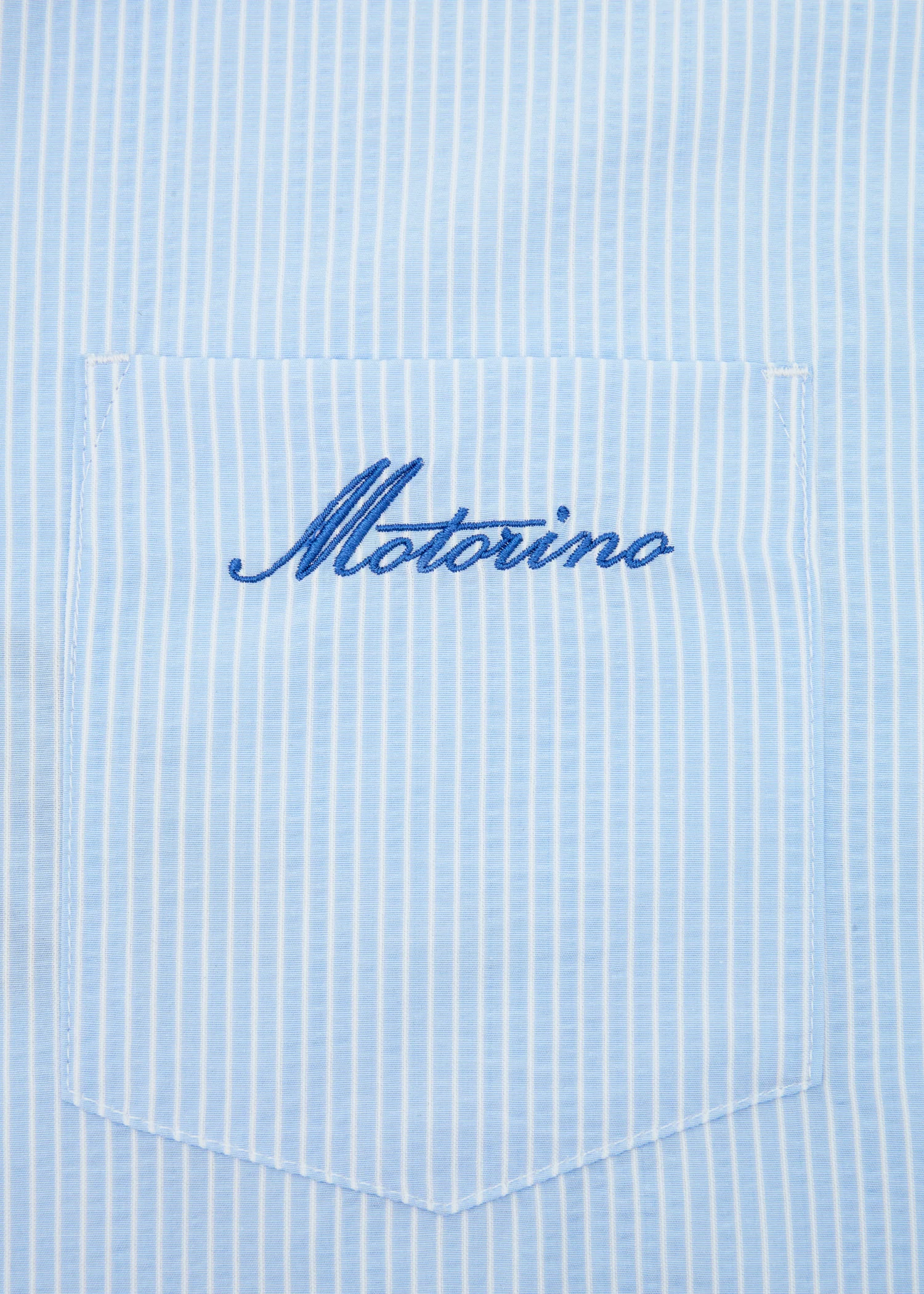 Striped Shirt - Sky Blue - Image 3