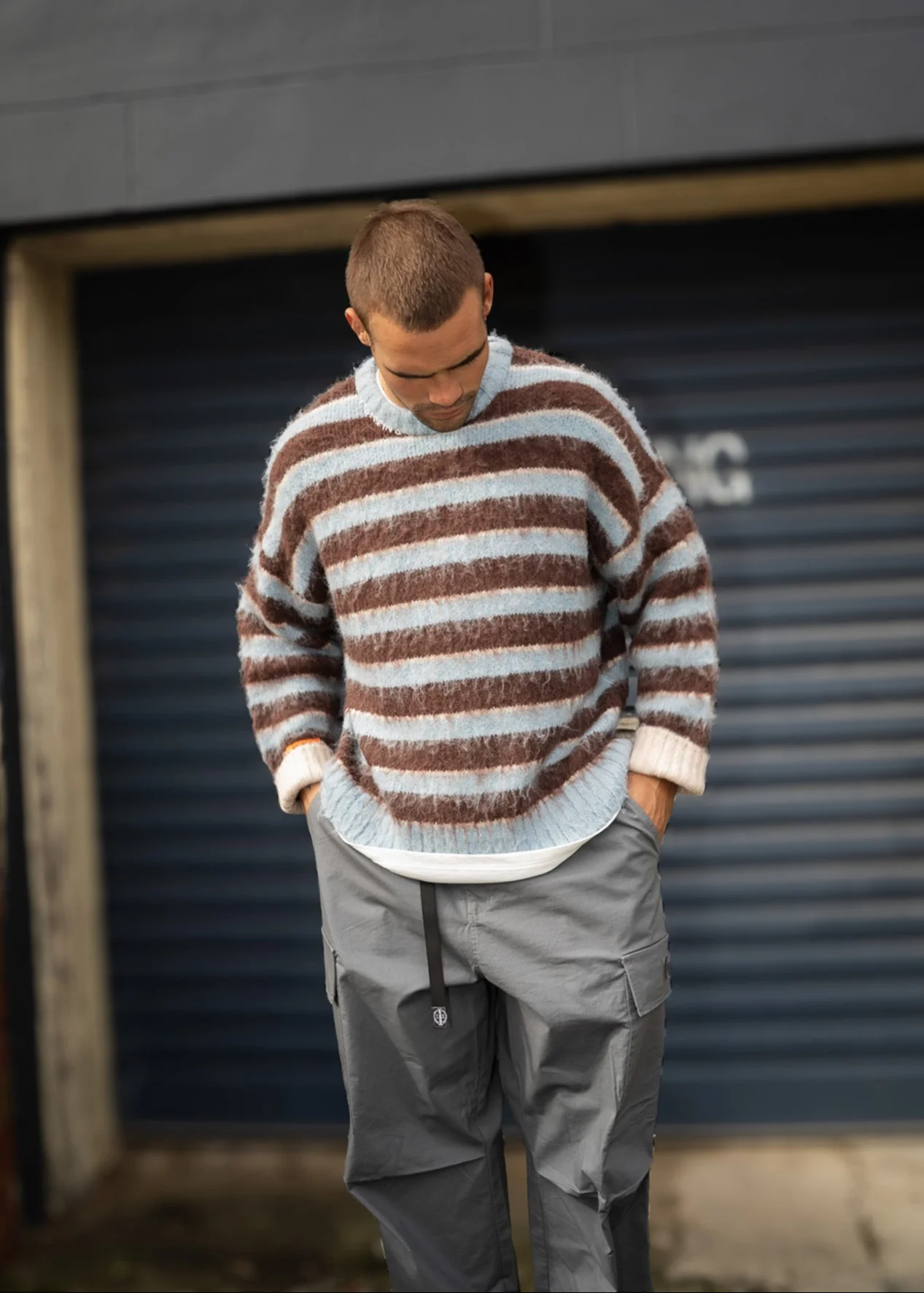 Striped Mohair Knit - Image 6