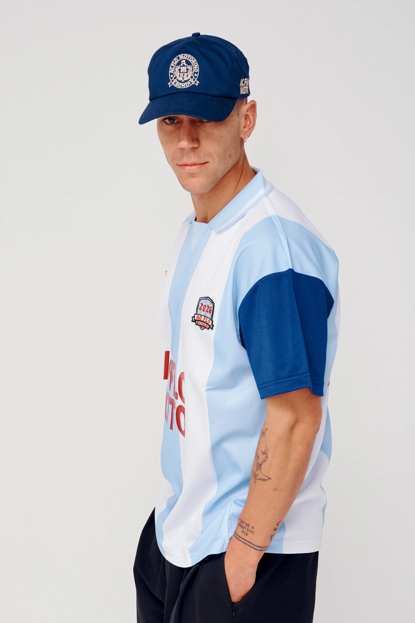 Team Crest Hat - Navy - Image 3