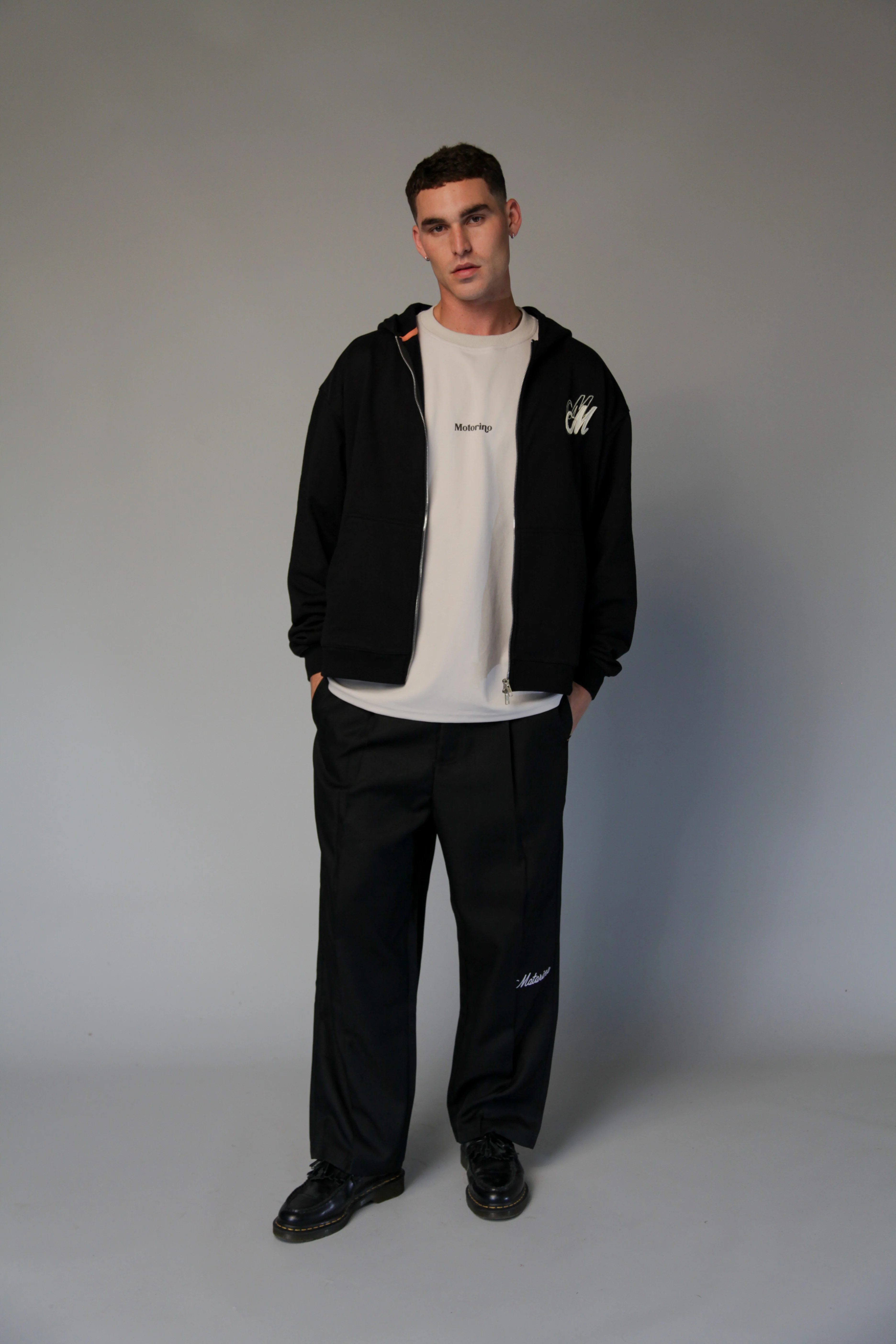 Everyday Pleat Pant - Black - Image 4