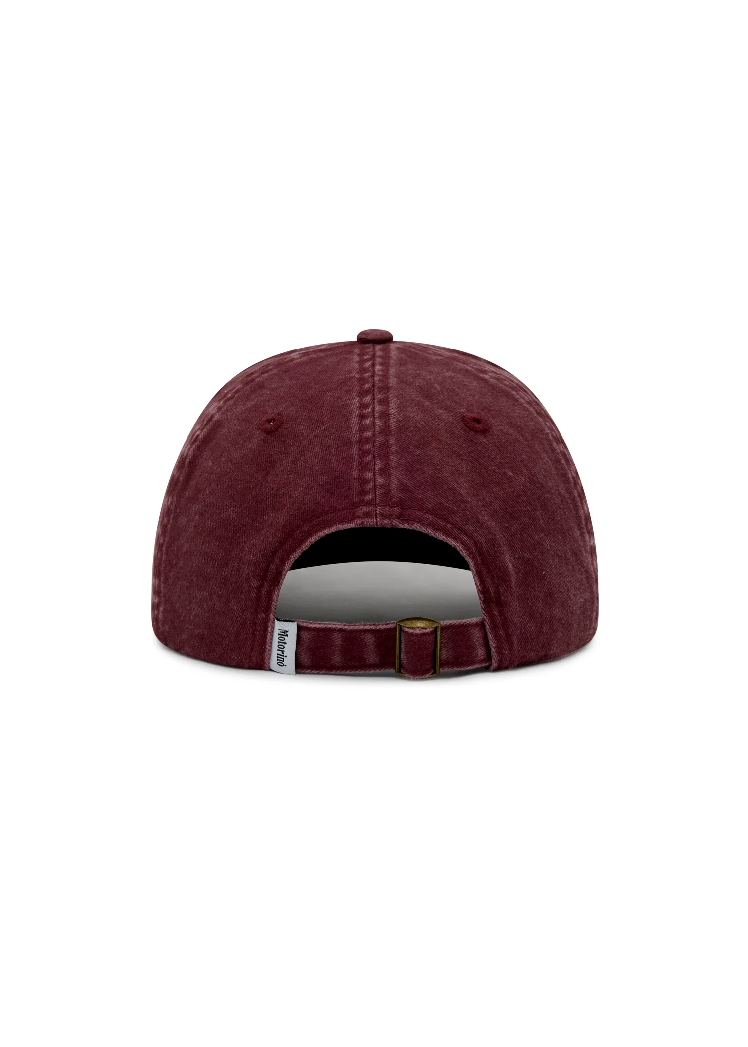 Washed Dad Hat - Burgundy - Image 4