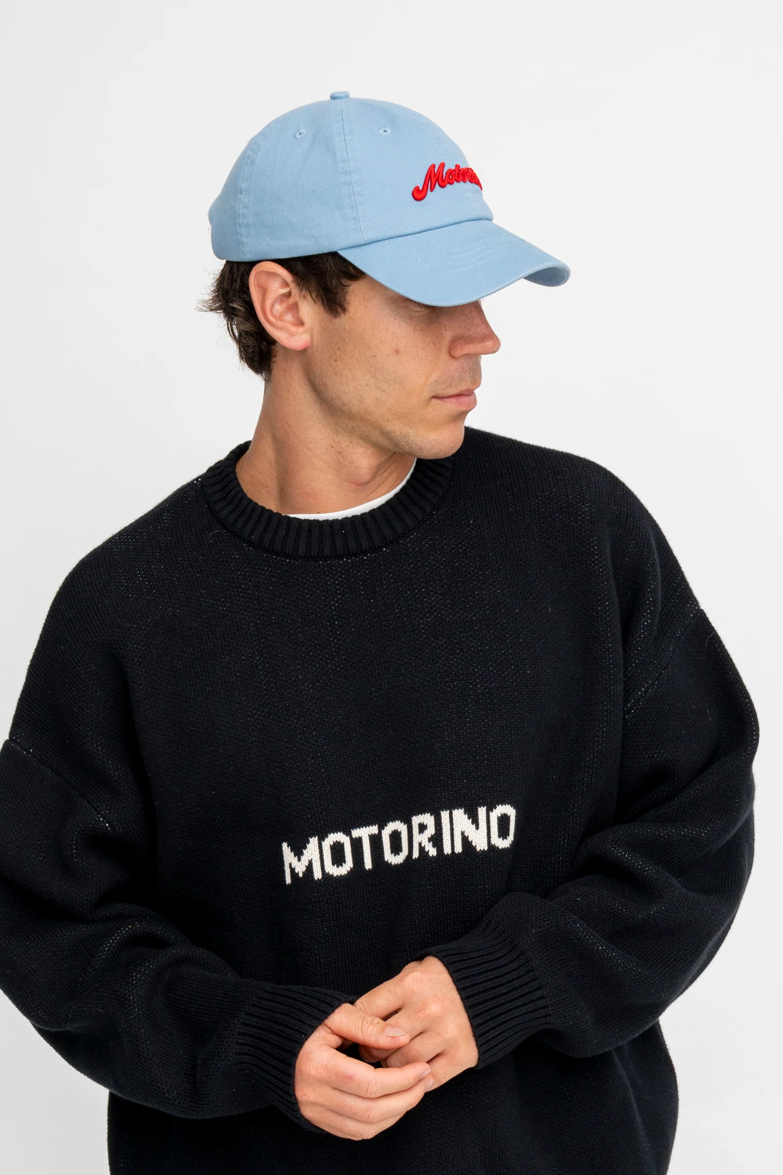 Washed Dad Hat - Sky Blue - Image 6