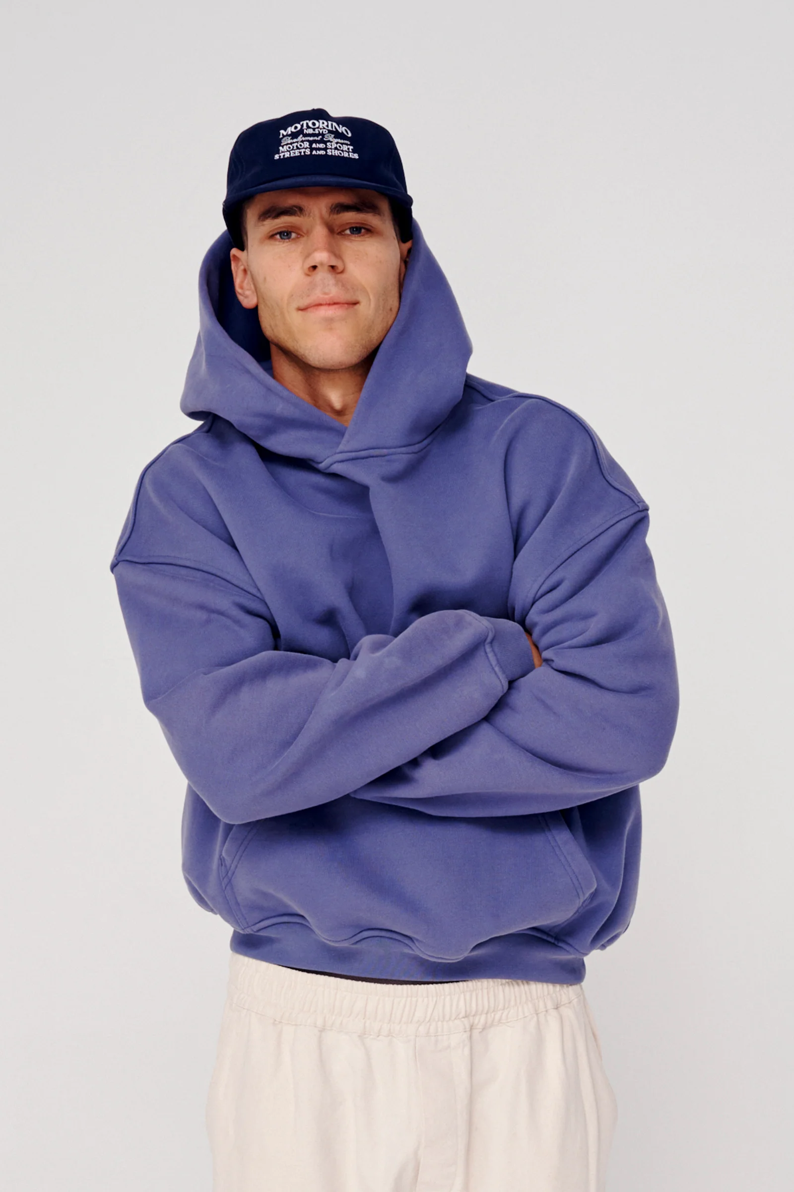 Club Hoodie - Navy Fade - Image 3
