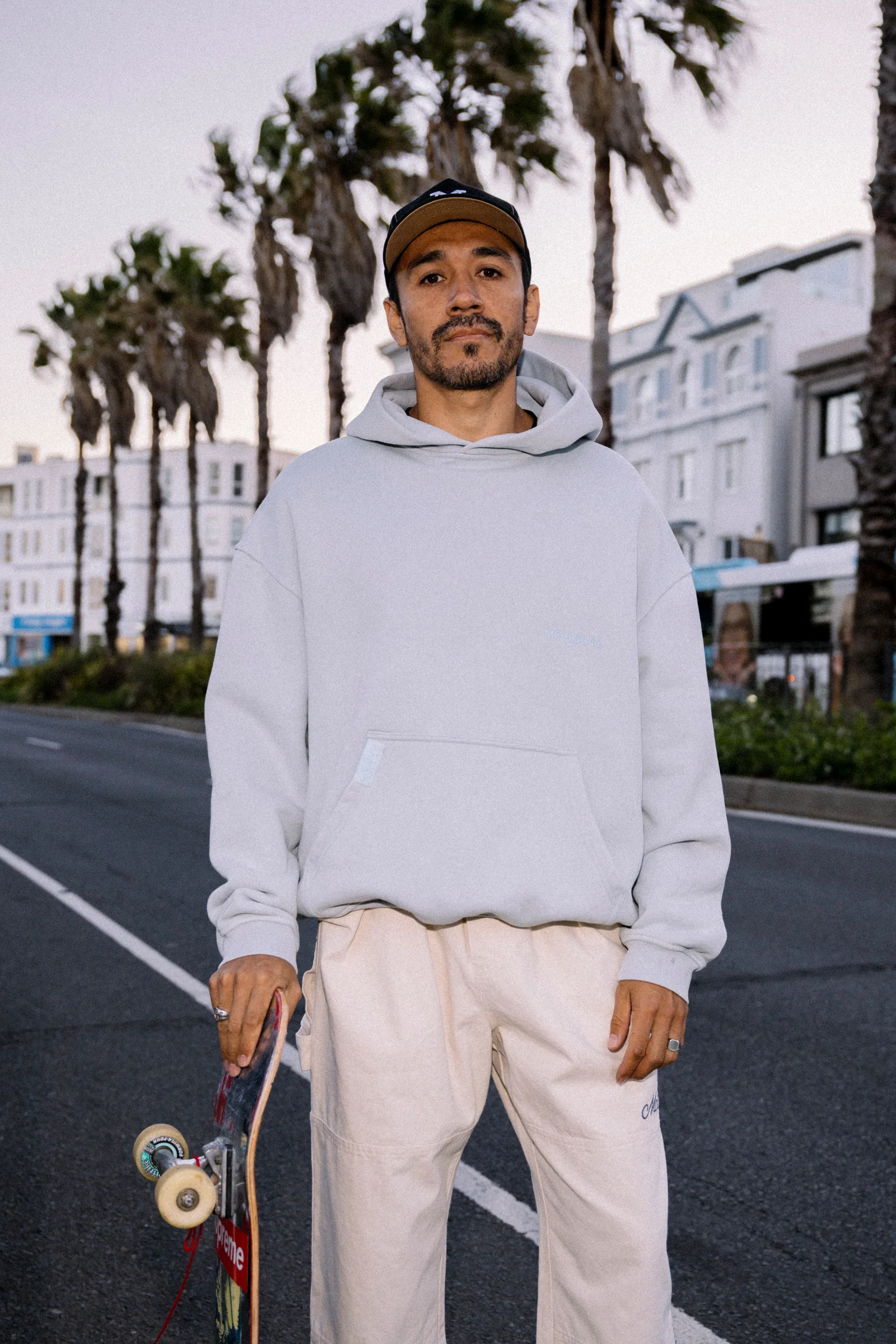 Club Hoodie - Washed Sky - Image 11