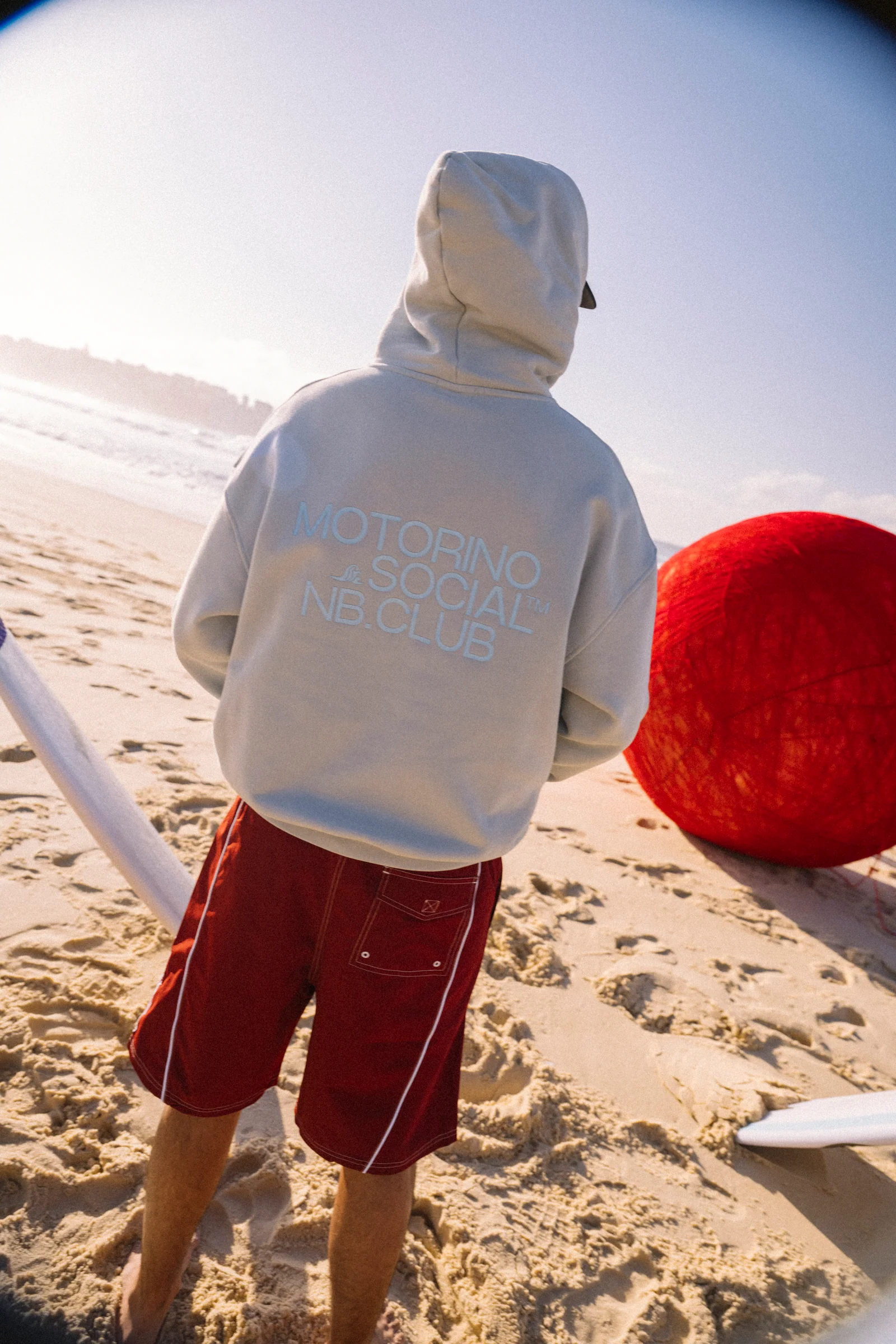 Club Hoodie - Washed Sky - Image 12