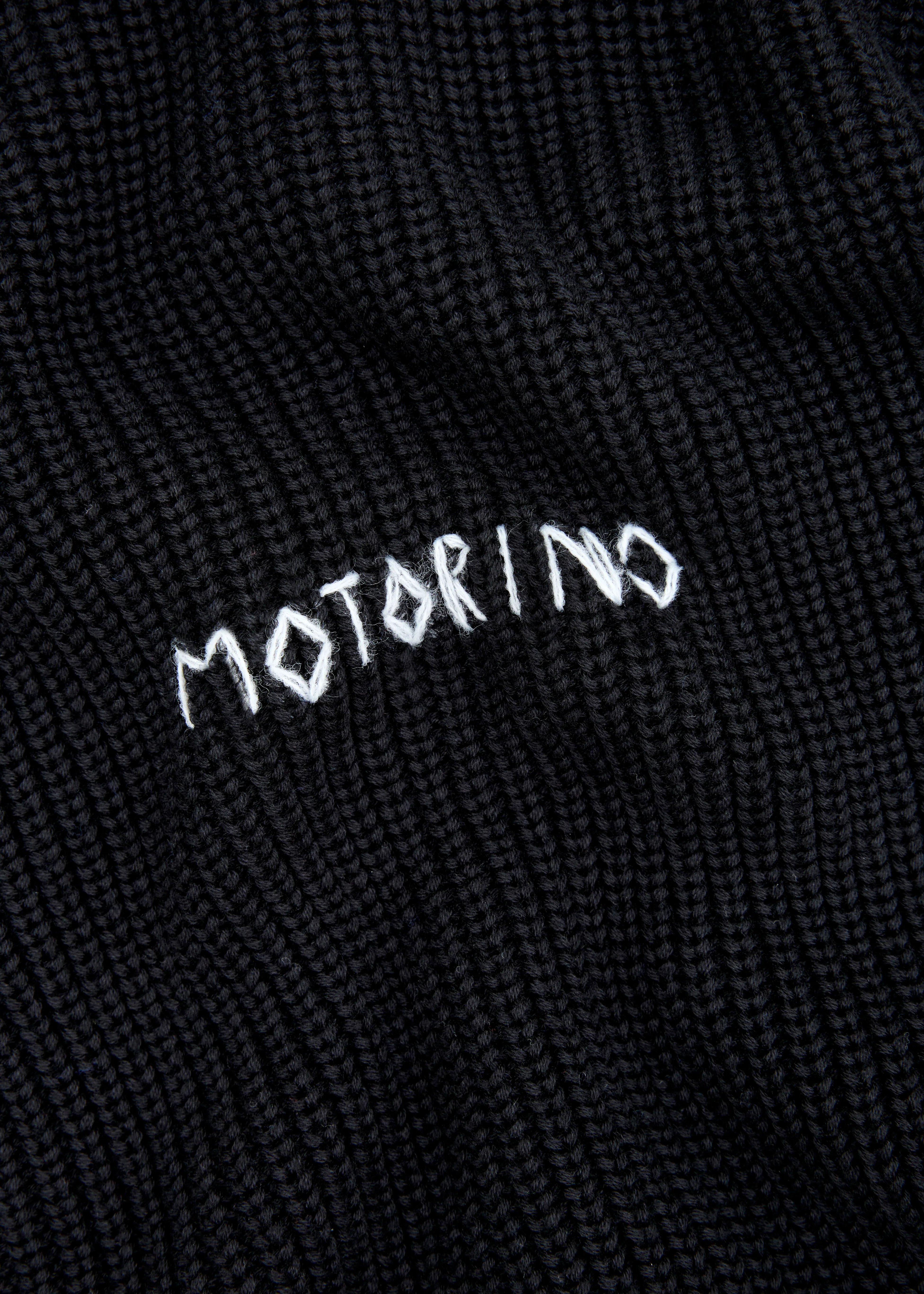 Zipped Knit - Black - Image 6